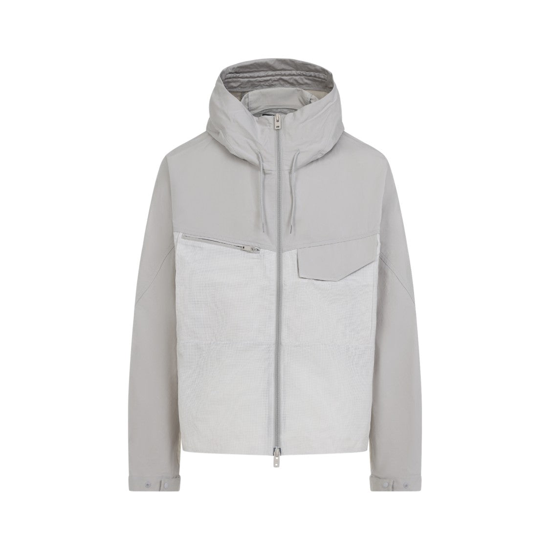 Y-3 Brown Casual Jacket With High Collar