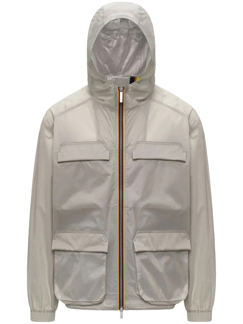 K-Way Beige Clad Extra Light 3L Jacket
