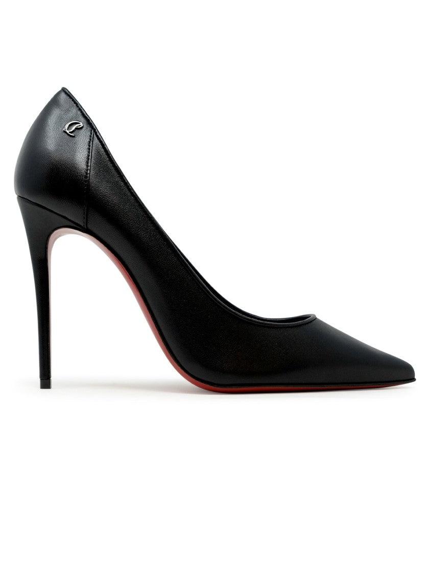 Christian Louboutin Sporty Kate 100 Black Nappa/Lining Pumps