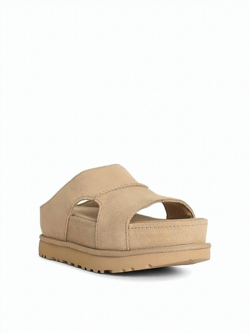 Ugg Slip-On Suede Ugg Sandals With Cushioned Eva Sole