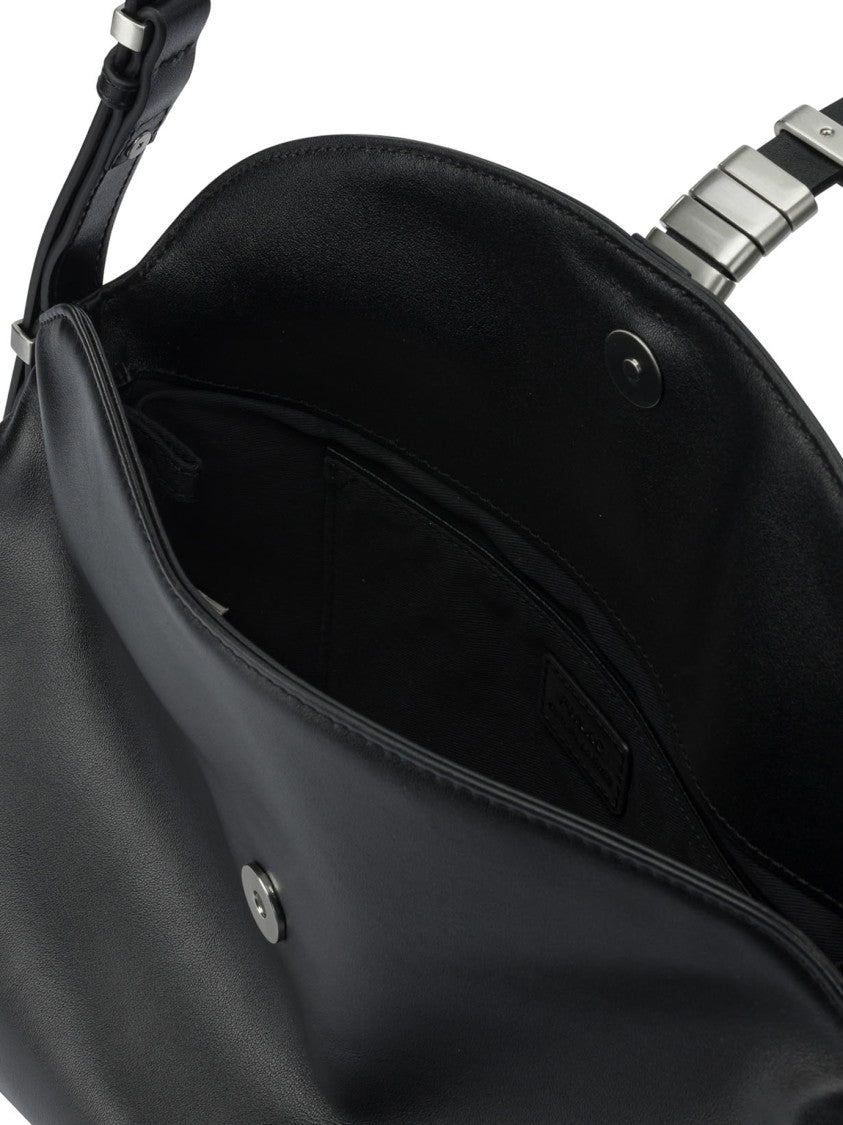 Pinko Smooth Leather Shoulder Bag