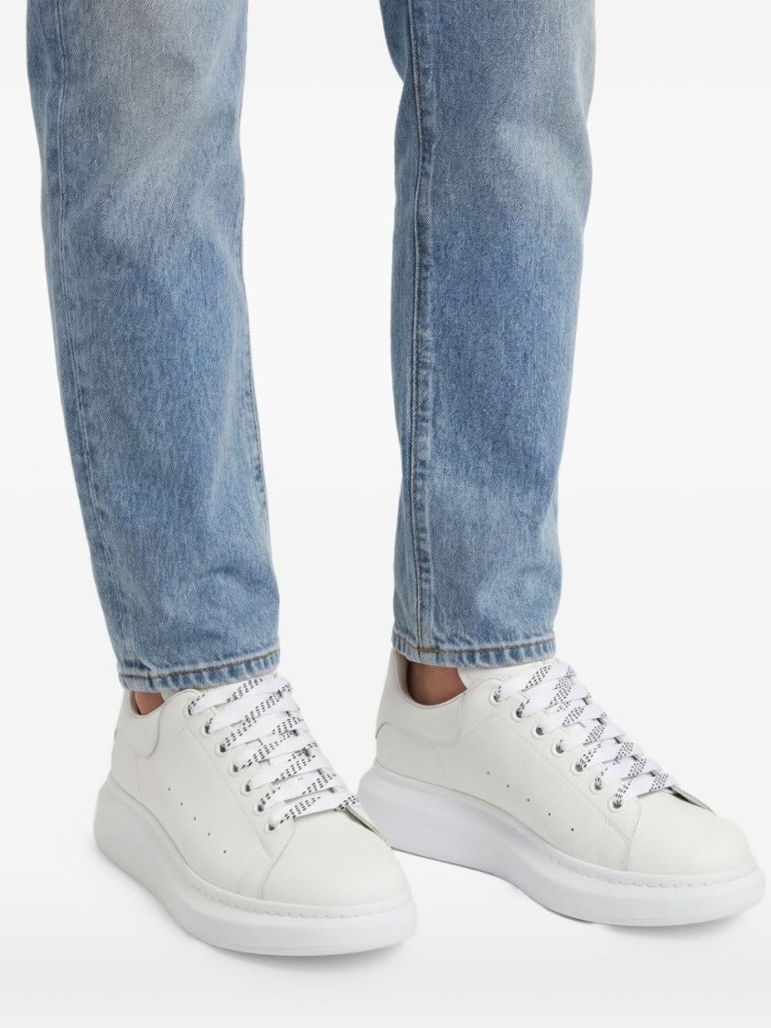 Alexander Mcqueen White Oversized Chunky Sole Sneakers