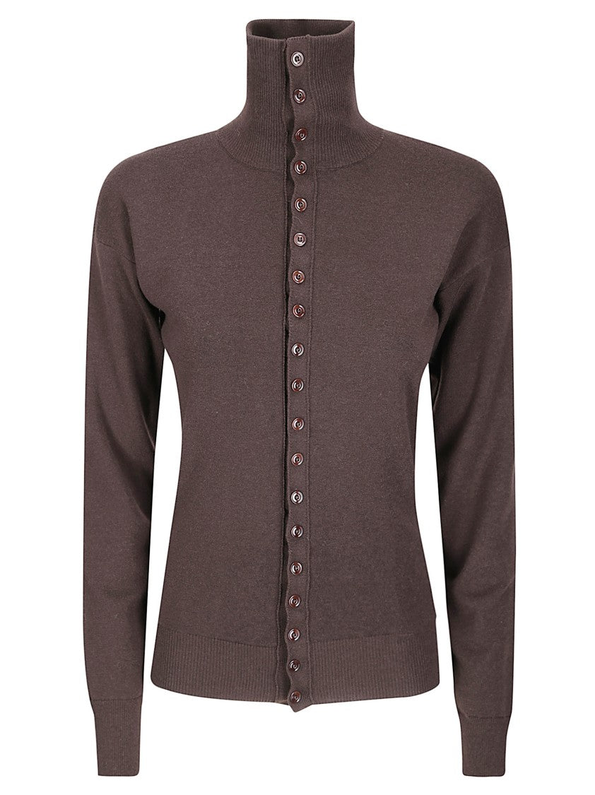 Lemaire Buttoned Fitted Cardigan