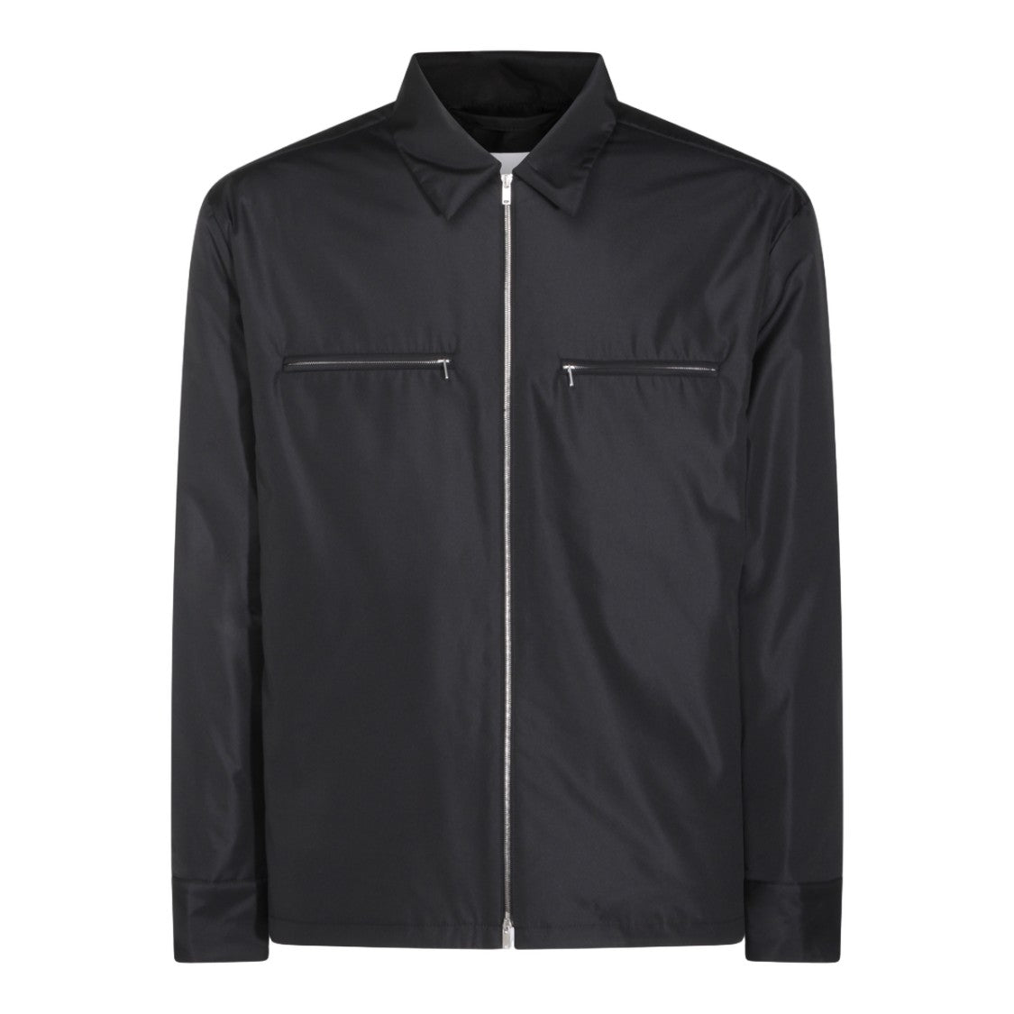 Jil Sander Black Jacket With Classic Collar