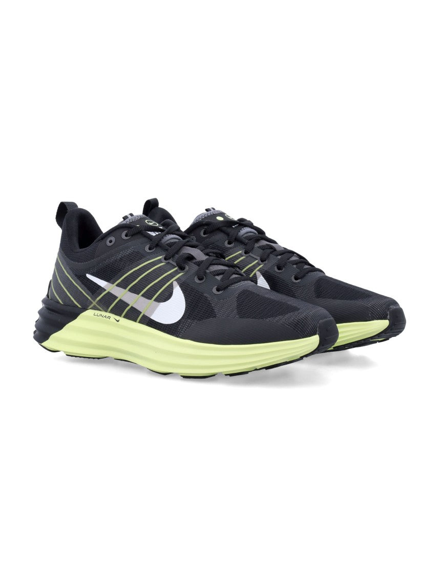 Nike Lunar Roam Black Mesh Sneakers