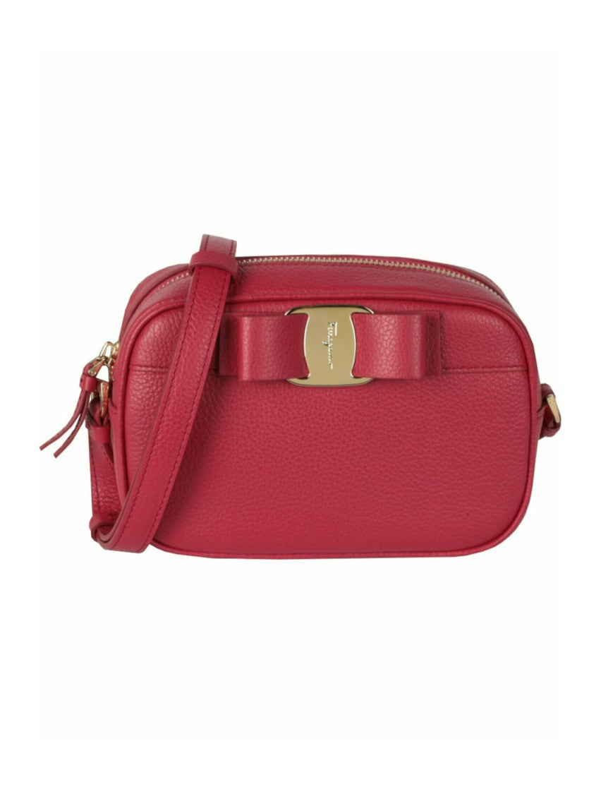Ferragamo Vara Bow Camera Crossbody Bag