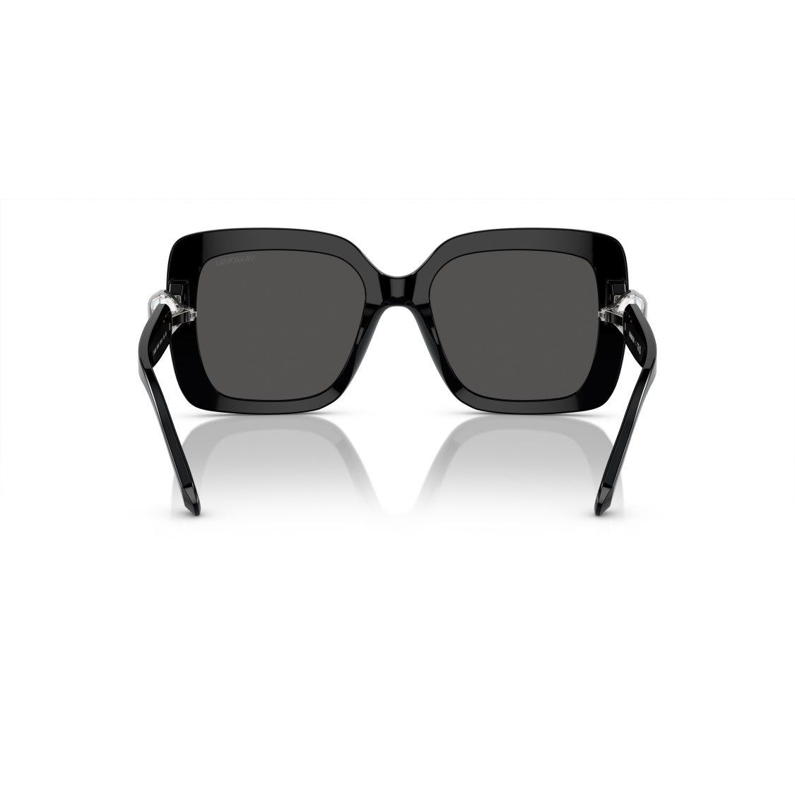 Swarovski 0Sk6001 Oversized Square Frame Sunglasses With Crystal Embellishment
