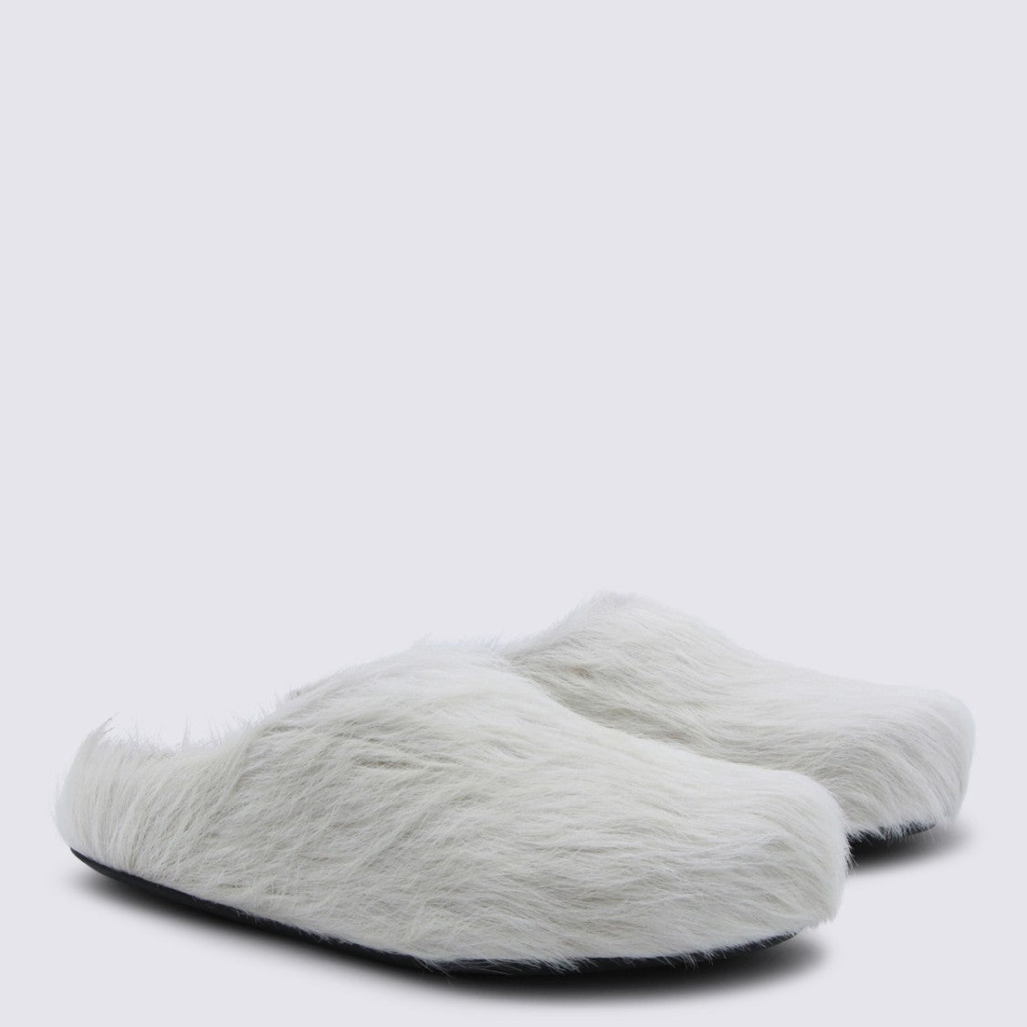Marni White Leather Sandals