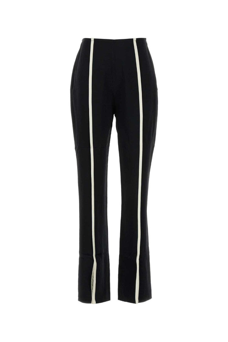 Nanushka Black Satin Pant