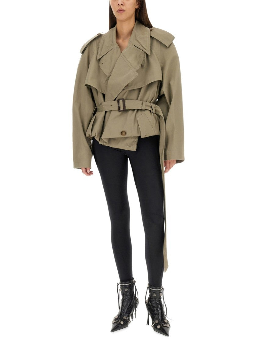 Balenciaga Sporty B Activewear Leggings With Elastic Waistband