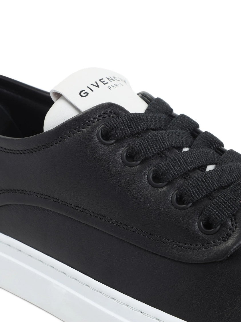 Givenchy New City Low White Calf Leather Sneakers