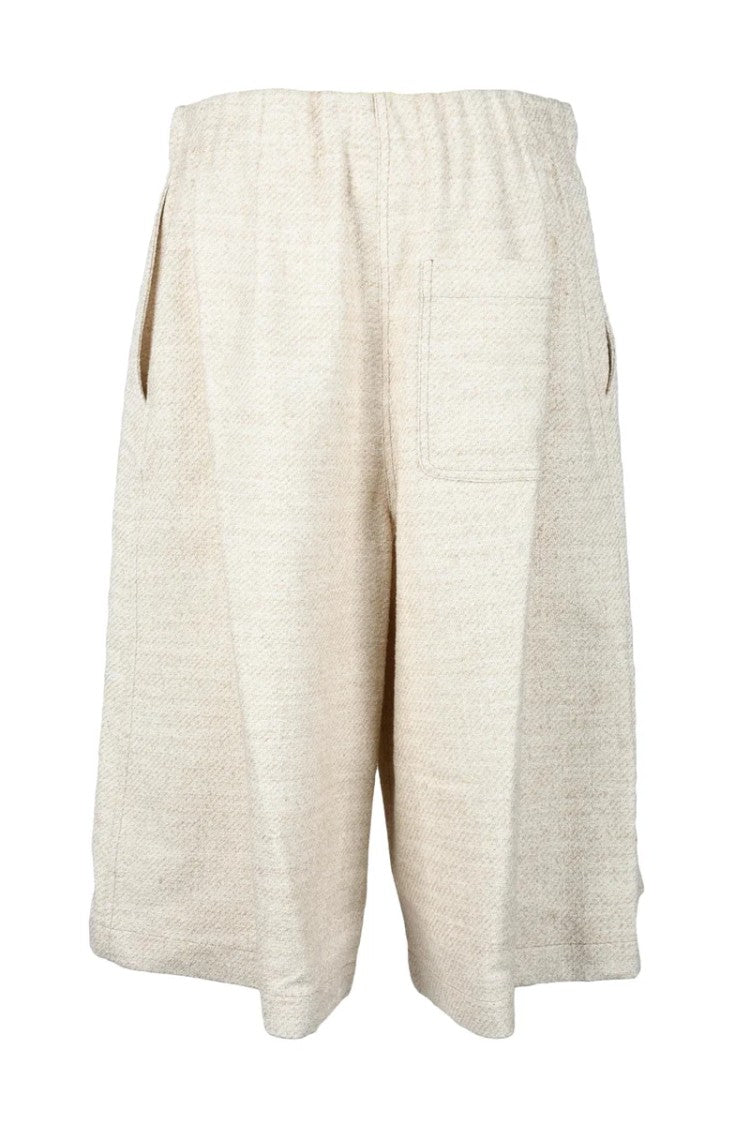 Semi Couture Relaxed Fit Cropped Trousers With Drawstring Waistband