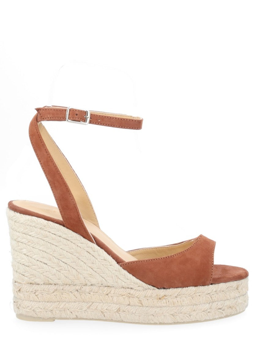 Castaner Brook/8Ed/007 Ovine Leather Wedge Sandals