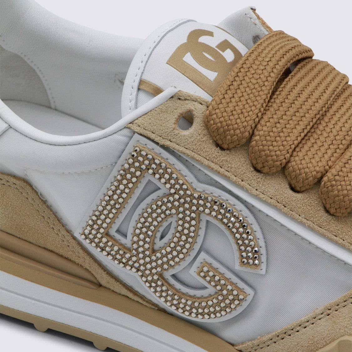Dolce & Gabbana Chunky Sole Sneakers With Sculpted Design