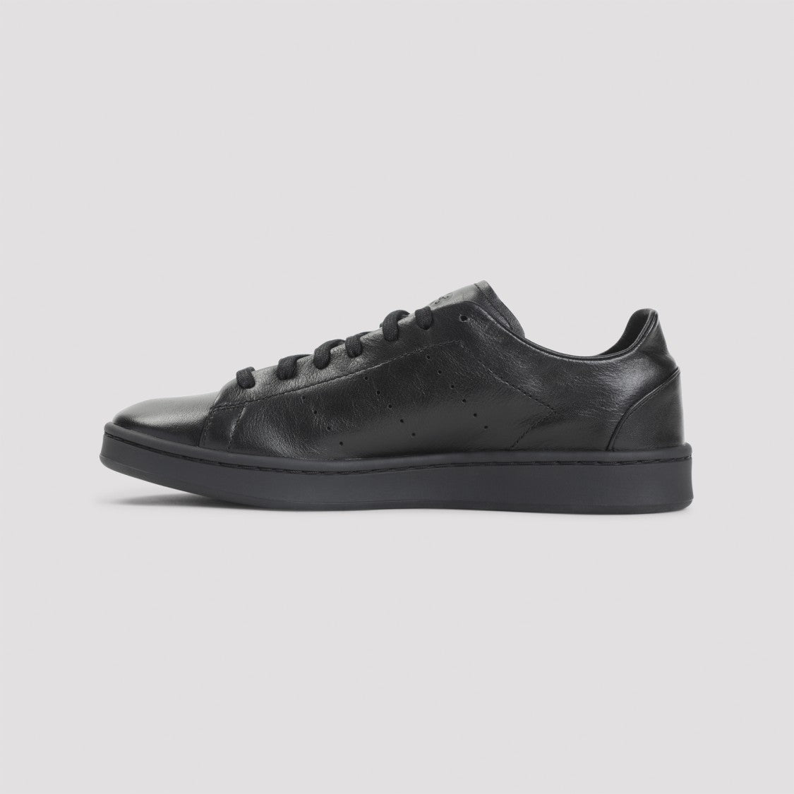 Y-3 Stan Smith Black Leather Sneakers