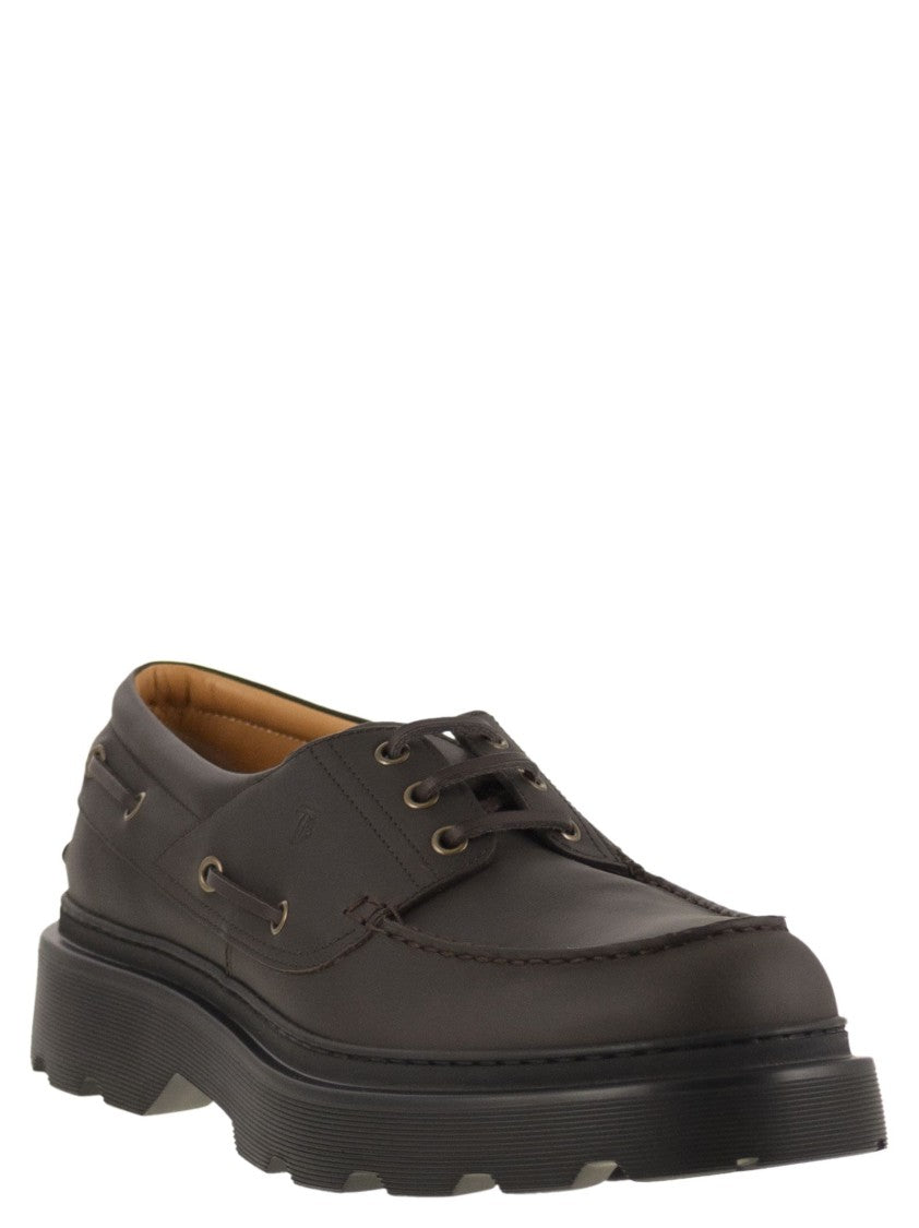 Tod's Leather Boat Shoe