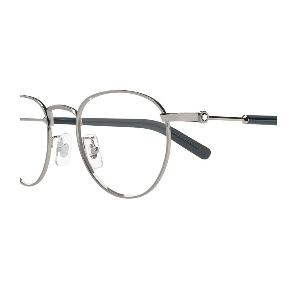 Montblanc Mb0423o Linea Snowcap Phantos-Shaped Silver-Toned Montblanc Sunglasses