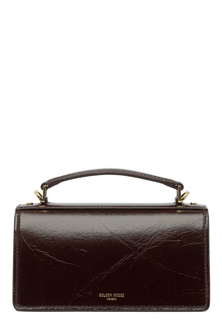 Golden Goose Structured Black Bag With Minimalist Design
