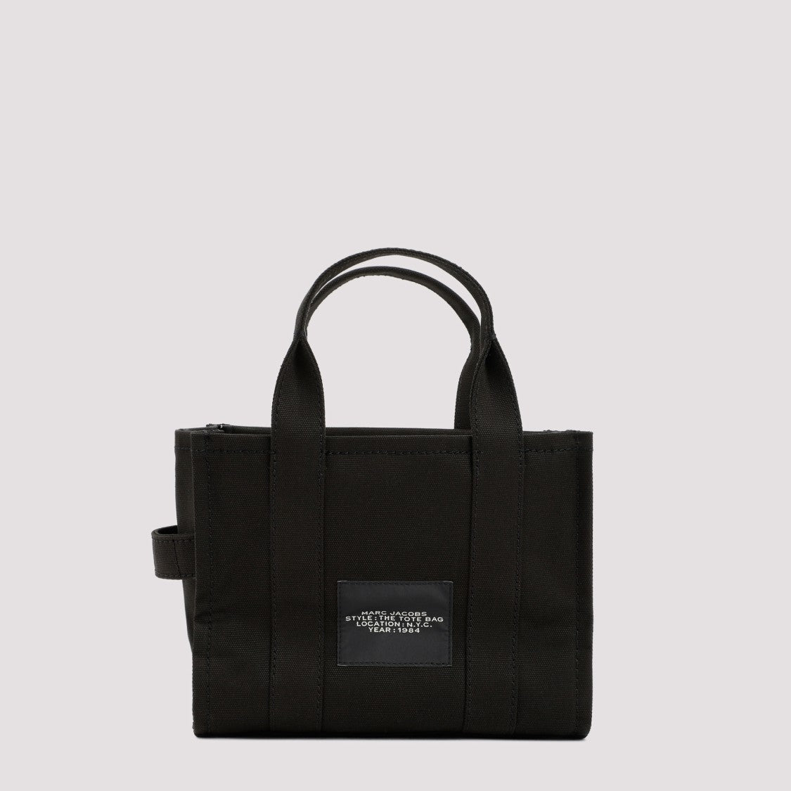 Marc Jacobs Black Cotton The Small Tote Bag