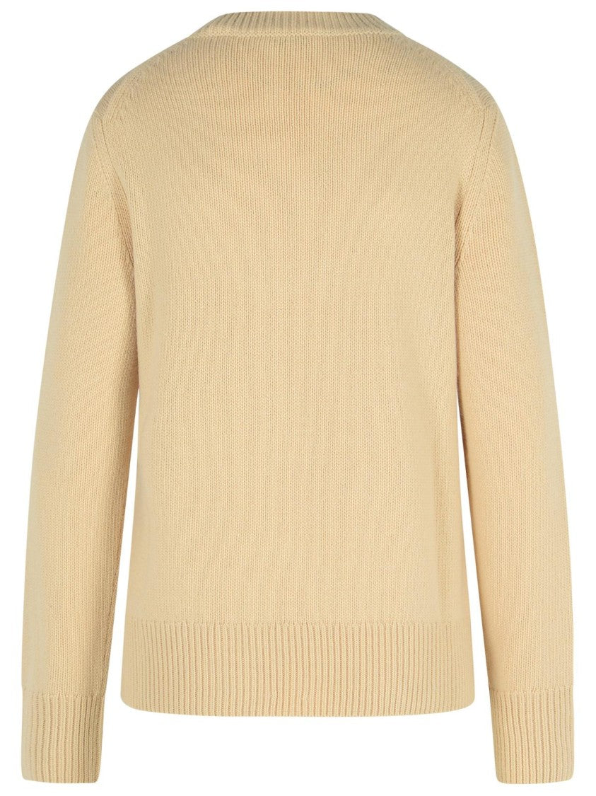 Burberry Beige Cashmere Blend Sweater