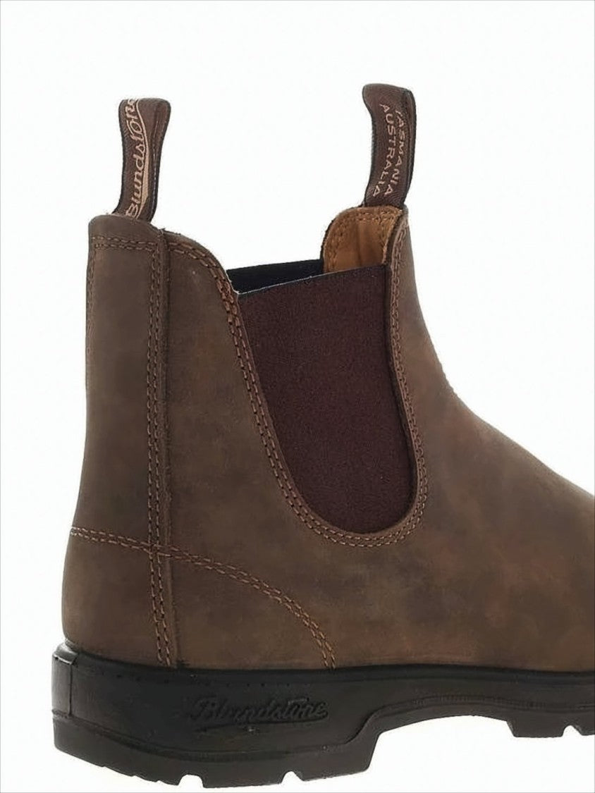Blundstone Brown Leather Ankle Boots