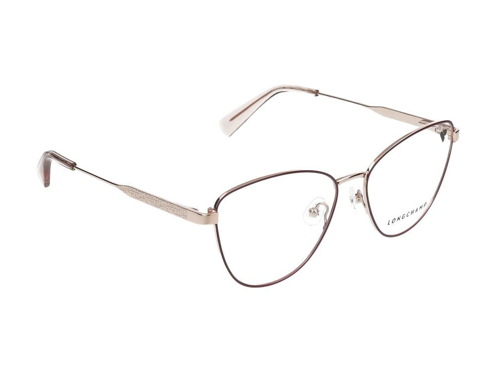 Longchamp Eyeglasses Longchamp Lo2149 772 Rose Gold/Burgundy 54/15/140