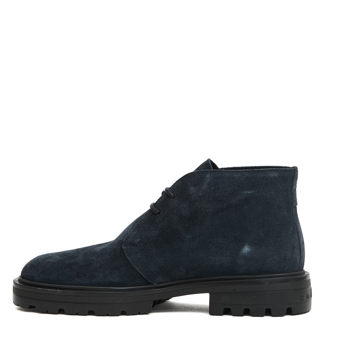 Hogan Suede Leather Ankle Boots