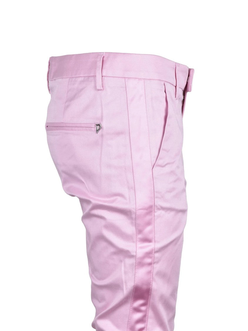 Dondup Kelly Trousers With Zip - Pink