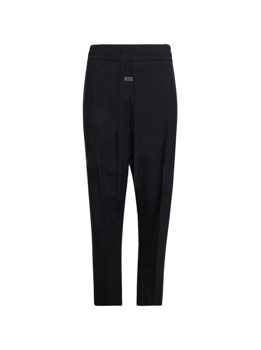 Fear Of God Relaxed Fit Black Drawstring Pants