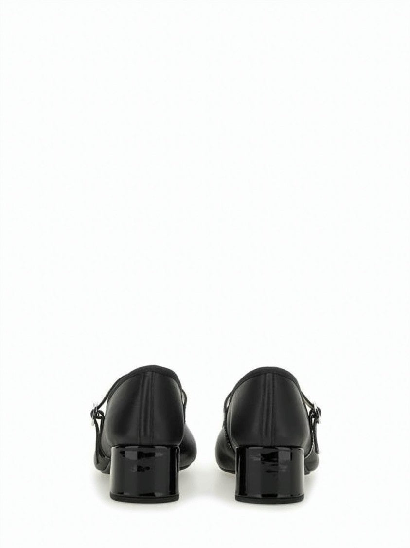 Repetto Pointed-Toe Pump With Low Kitten Heel