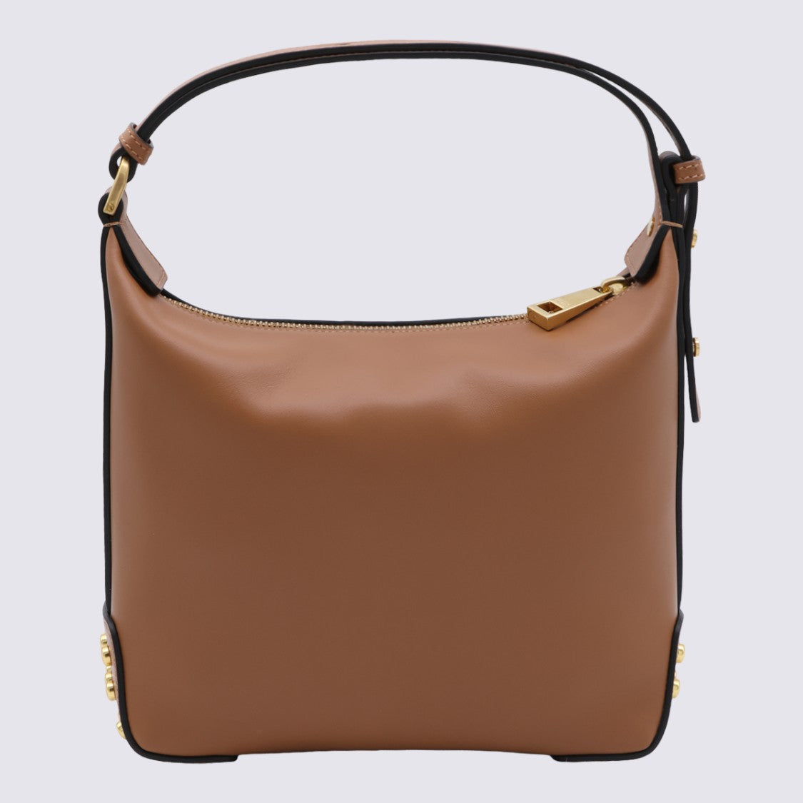 Tod's Structured Handbag With Smooth Finish And Gold-Tone Accents