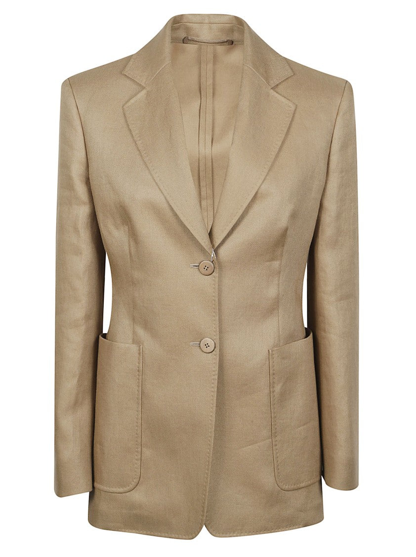 Max Mara Tailored Blazer With Notched Lapel