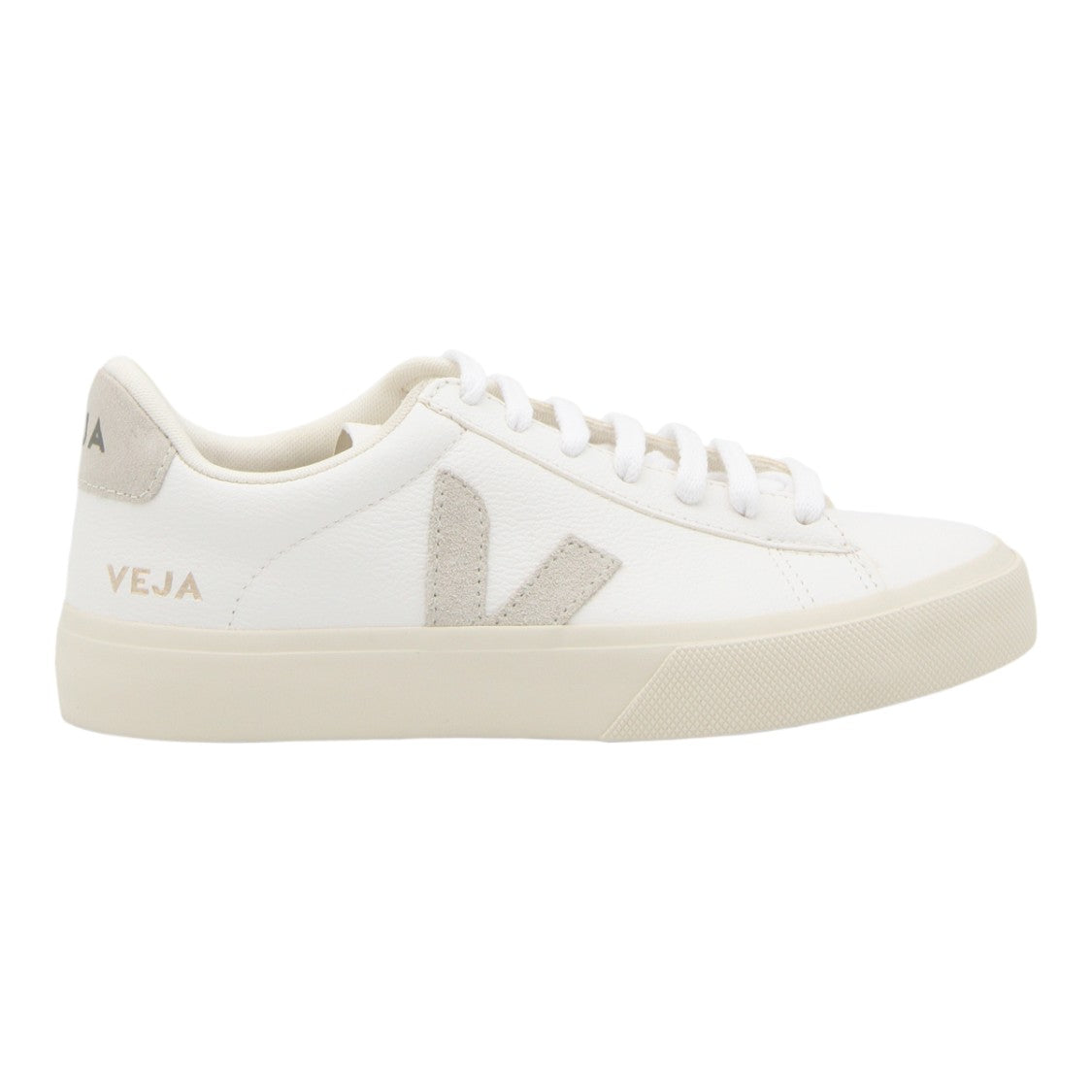 Veja Minimalist Textured Logo Sneakers