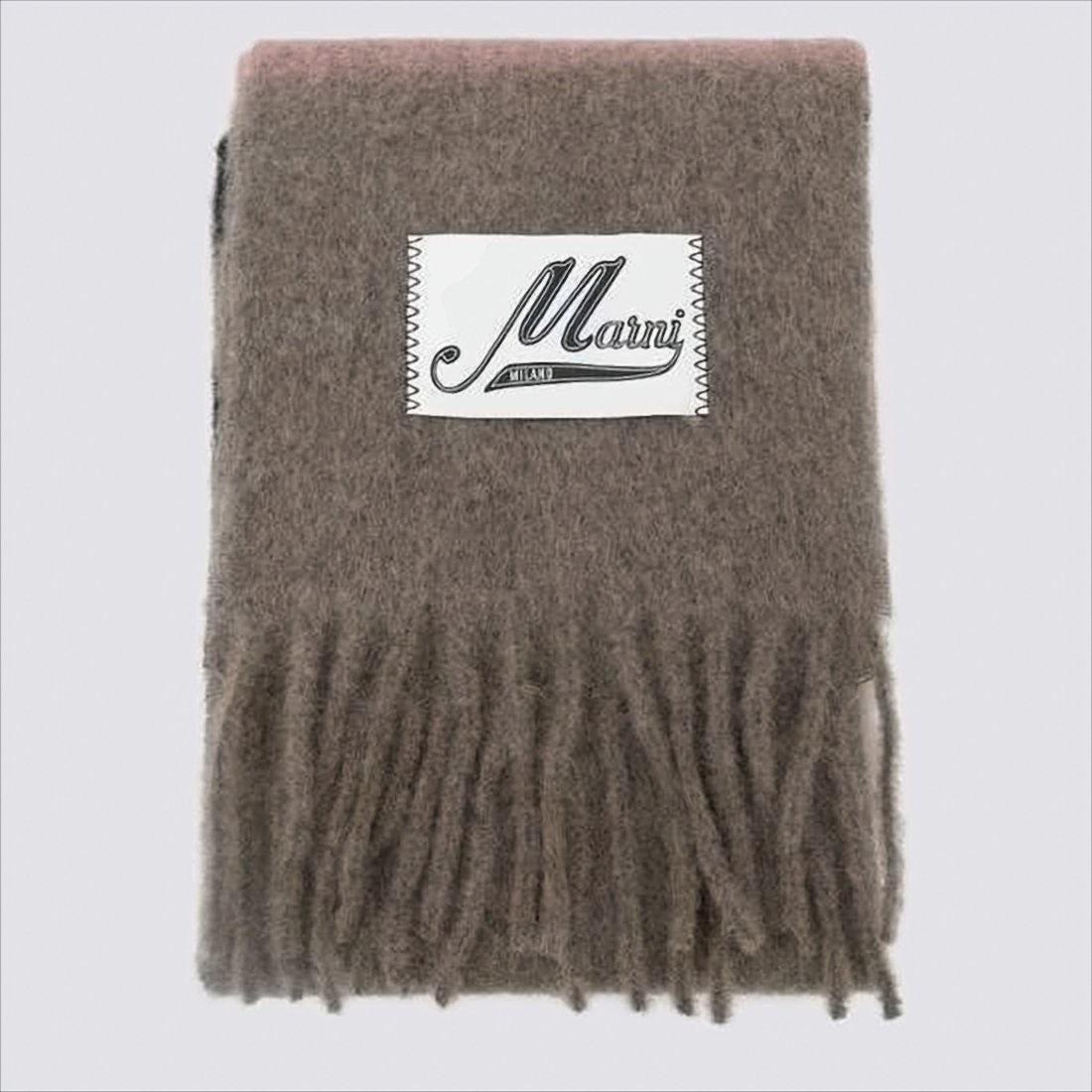 Marni Dual-Tone Alpaca-Mohair Blend Scarf By Marni