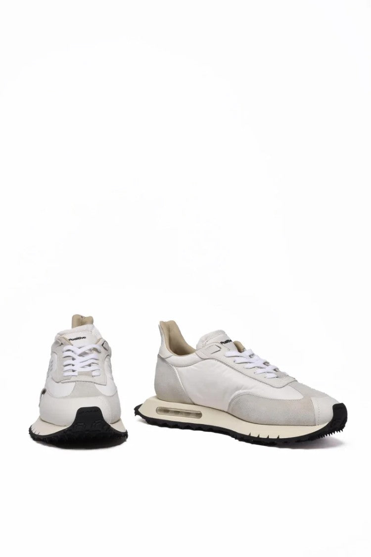 Be Positive Space Run Sneakers - White