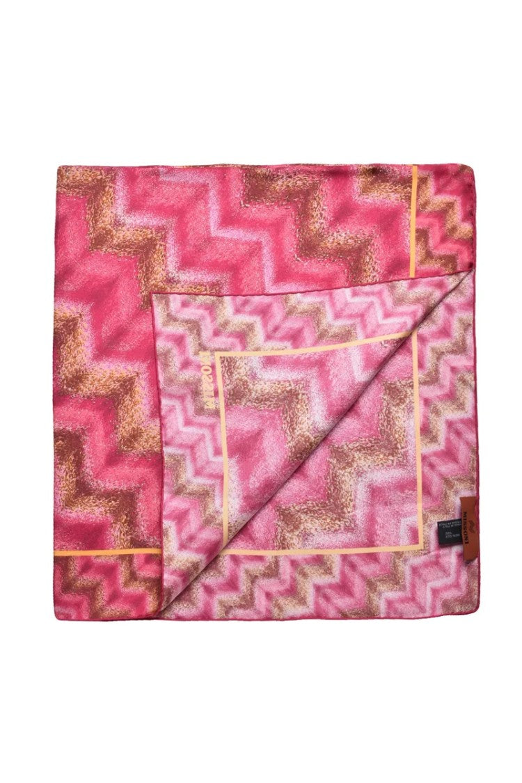 Missoni Silk Foulard - Fuchsia