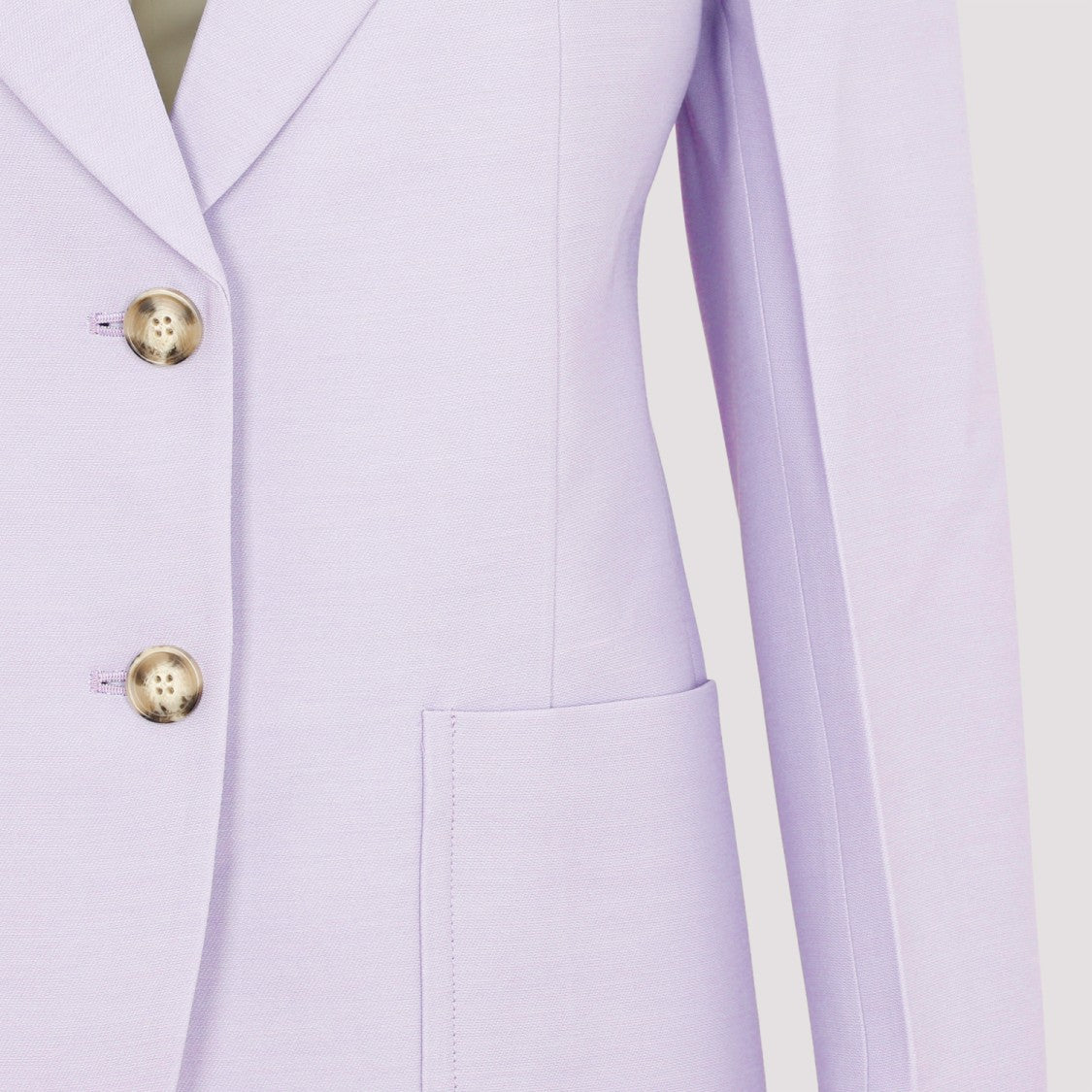Victoria Beckham Lavander Patch Pocket Jacket