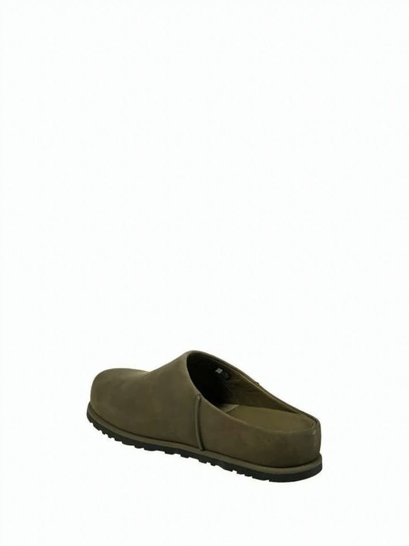 Ugg Smooth Leather Slip-On Mule With Eva Sole