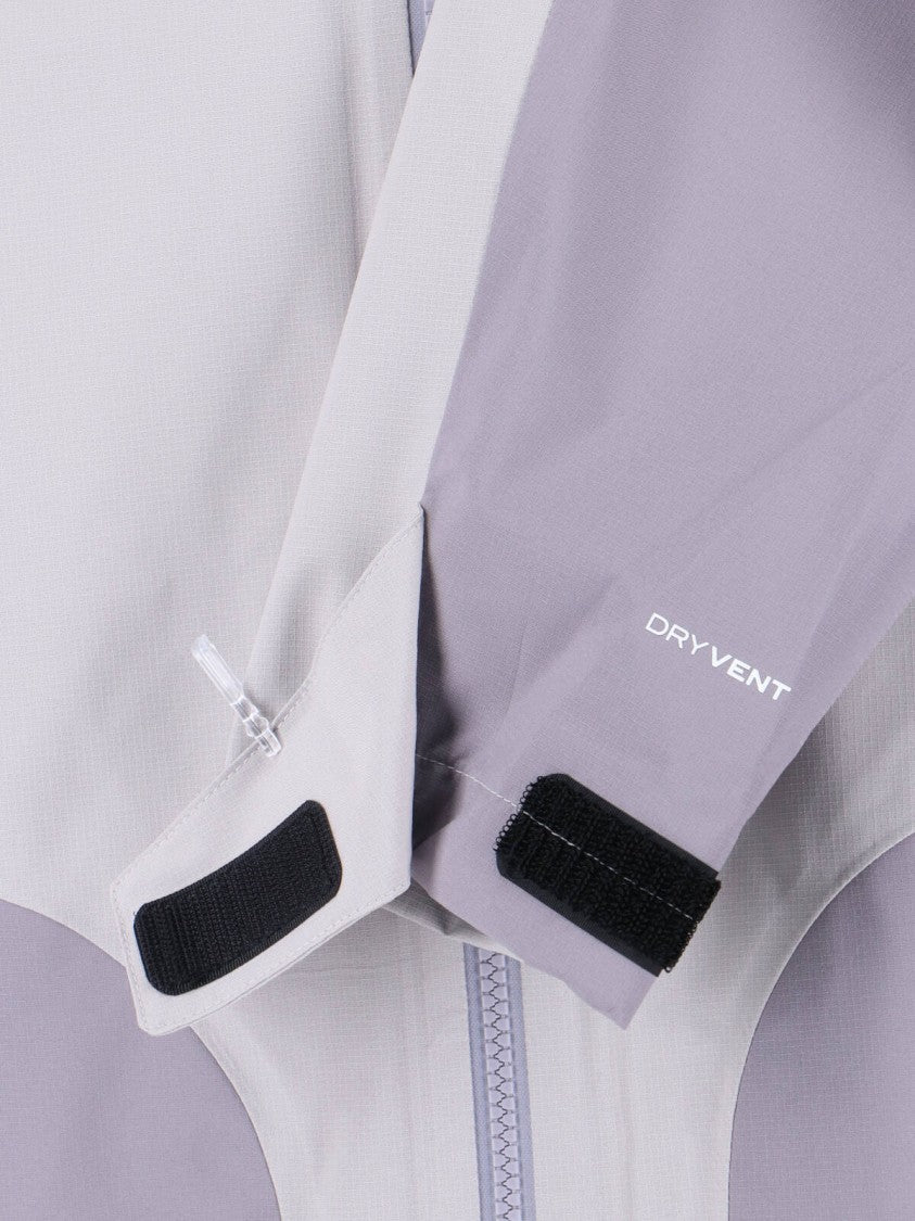 The North Face Grey Nse Zip-Up Fabric Jacket