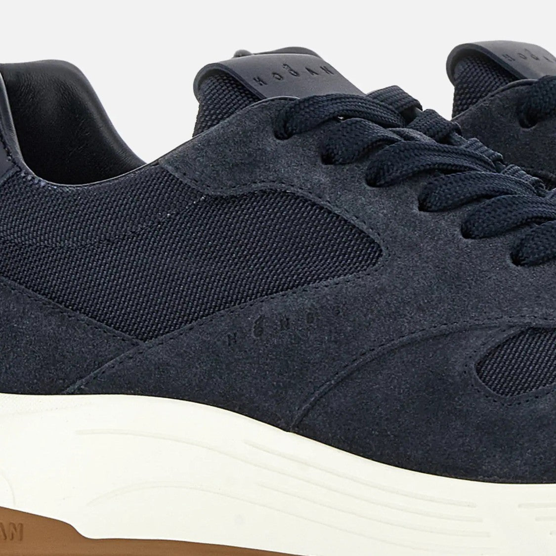Hogan Hyperlight Allacciato Sneakers In Blue