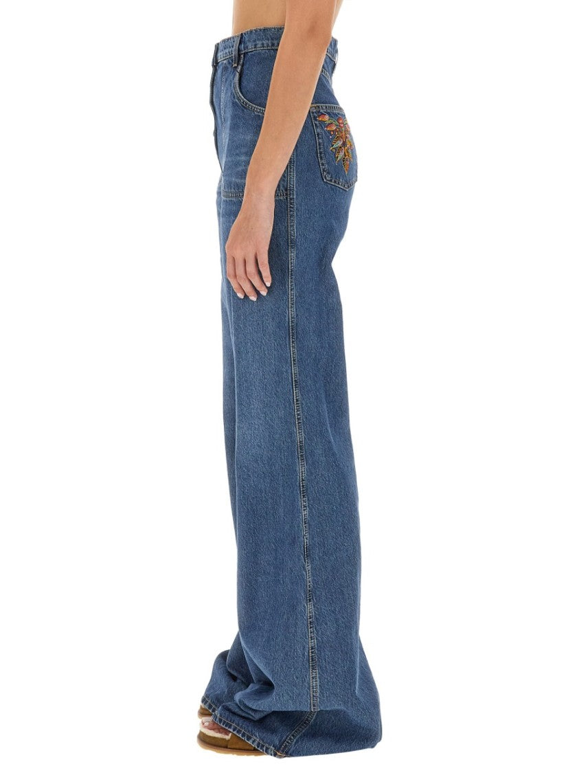 Etro High-Waisted Skinny Fit Jeans