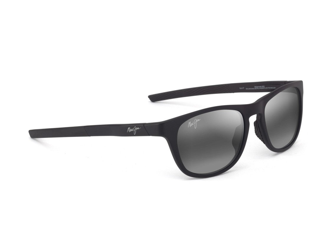 Maui Jim Black Mj0597s Square Matte Sunglasses