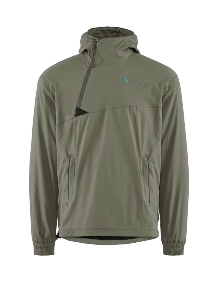 Klattermusen Minimalist Green Klattermusen Jacket With Asymmetrical Zipper