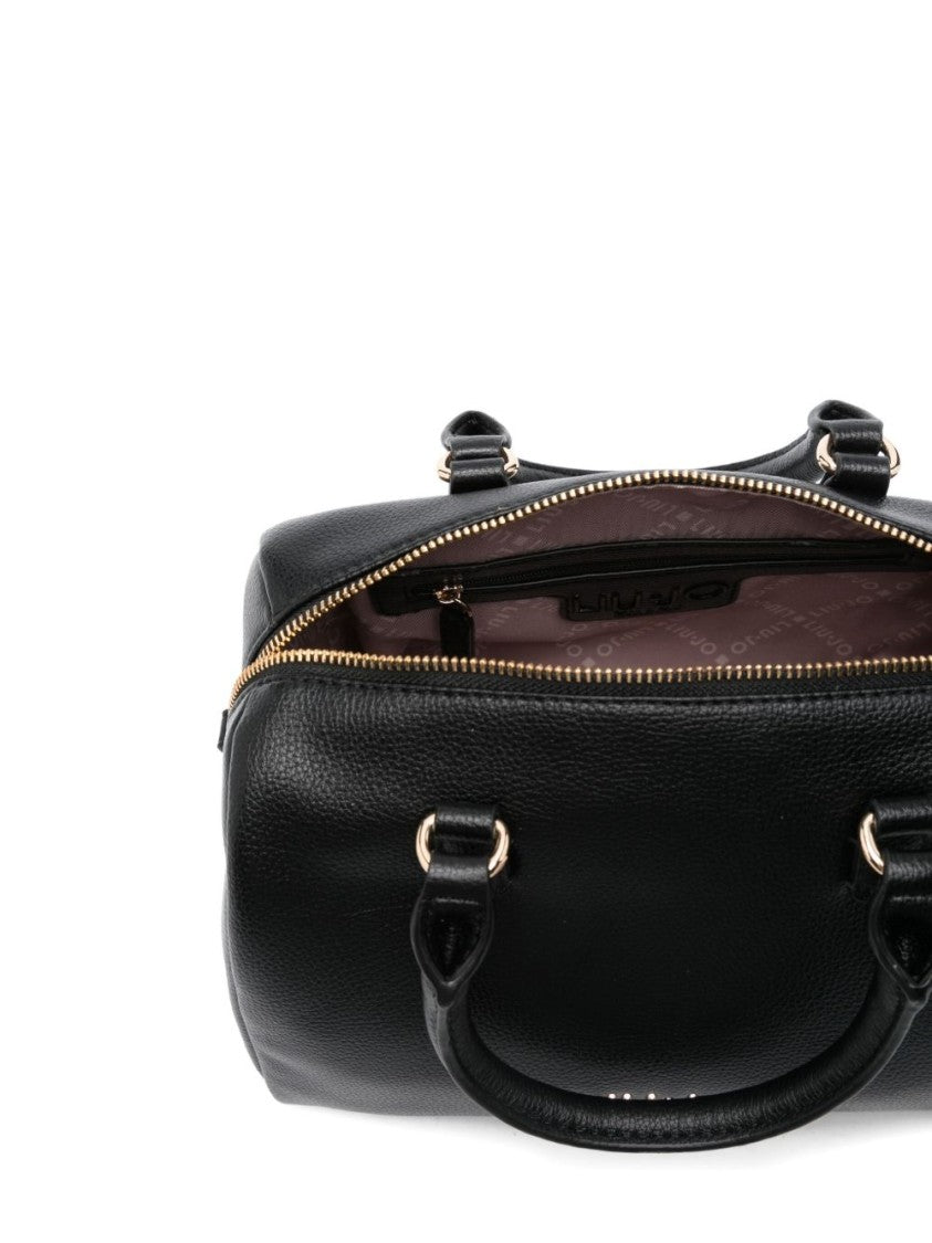 Liu Jo Textured Cylindrical Handbag With Studded Accents