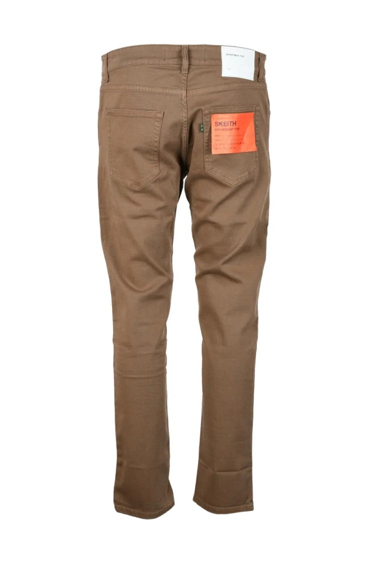 Department 5 Close-Fitting Biscuit Wash Jeans