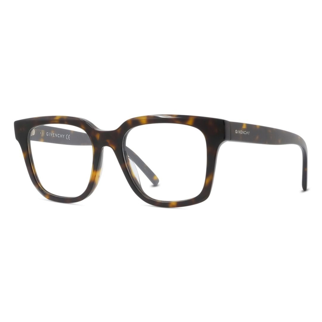 Givenchy Gv50005i Oversized Tortoiseshell Square Frame Eyeglasses