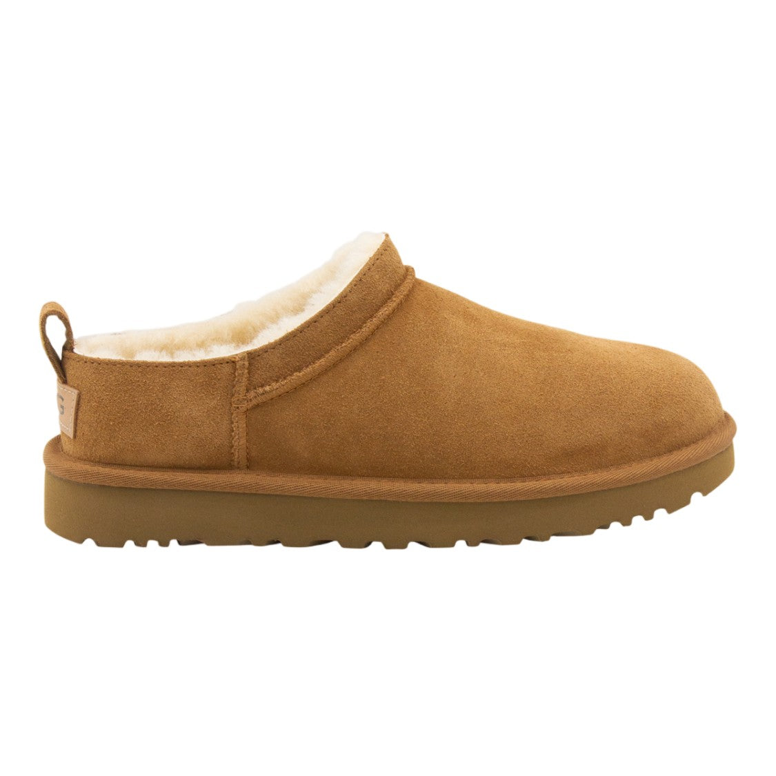 Ugg Low-Cut Slip-On Suede Boots With Plush Lining