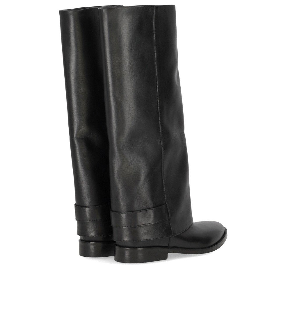 Strategia Black Gaiter Boot