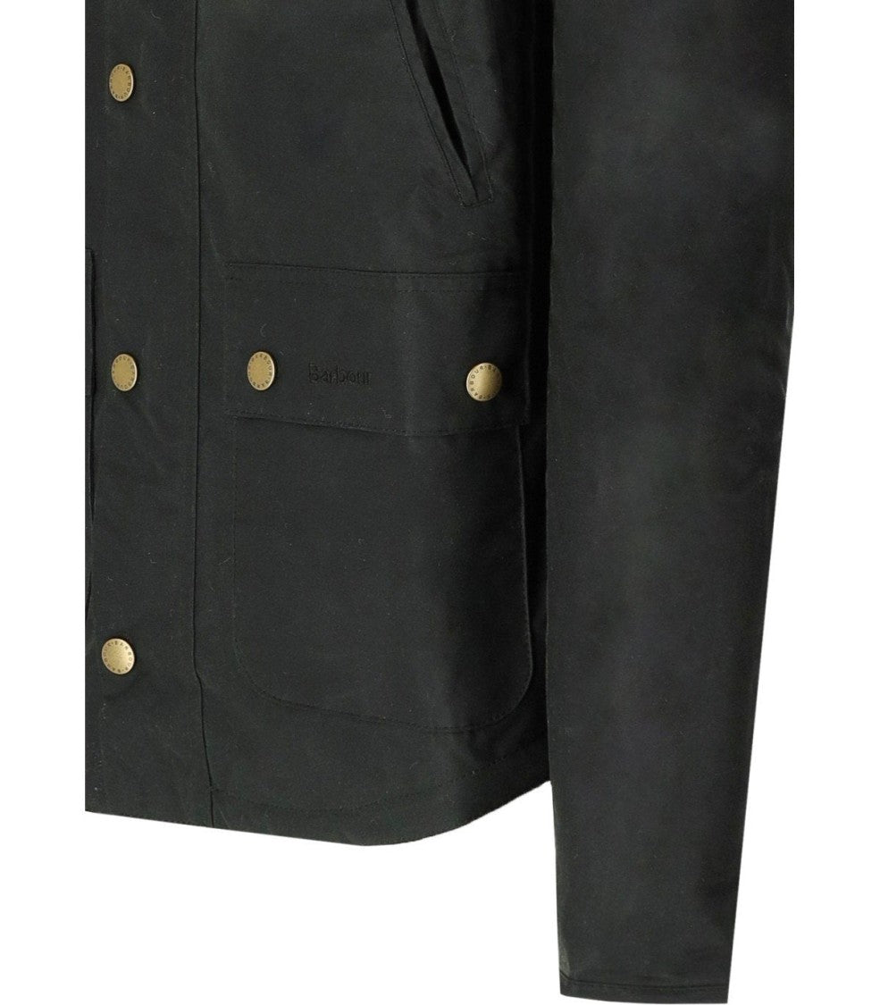 Barbour Reelin Wax Sage Green Jacket