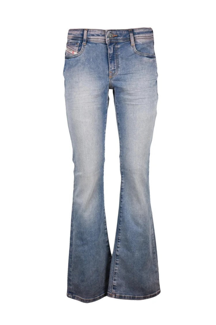 Diesel Purple 1969 D-Ebbey Bootcut Cotton Jeans